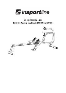 Manual inSPORTline IN 18104 RW600 Rowing Machine