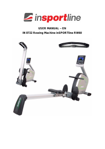 Manual inSPORTline IN 8722 RW60 Rowing Machine