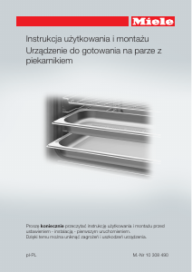 Instrukcja Miele DGC 6865 Piekarnik