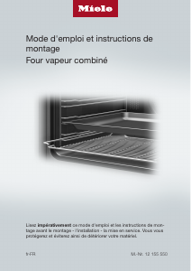 Mode d’emploi Miele DGC 7151 Four