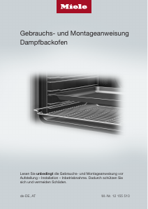 Bedienungsanleitung Miele DGC 7151 Backofen