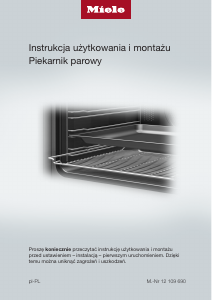 Instrukcja Miele DGC 7351 Piekarnik