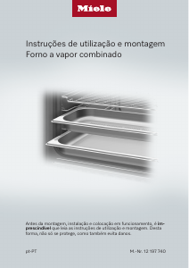 Manual Miele DGC 7440 HC Pro Forno