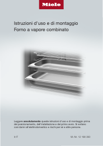 Manuale Miele DGC 7860 HC Pro Forno