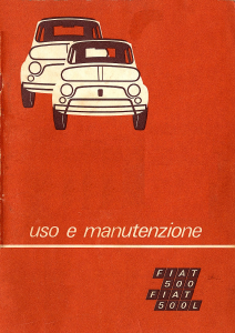 Manuale Fiat 500L (1972)