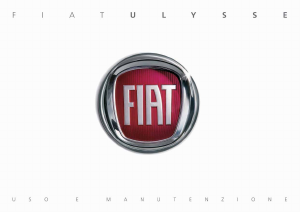 Manuale Fiat Ulysse (2009)