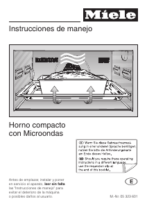 Manual de uso Miele H 146 MB Horno