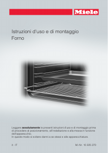 Manuale Miele H 2161-1 B Forno