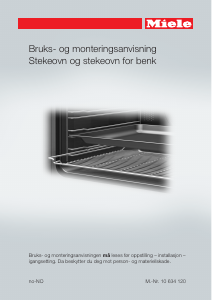 Bruksanvisning Miele H 2265 B Ovn