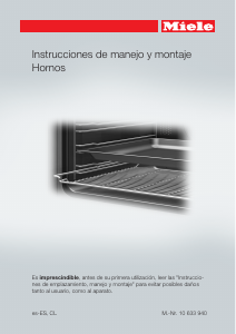 Manual de uso Miele H 2265 B Horno