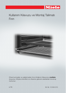 Kullanım kılavuzu Miele H 2265 B Fırın