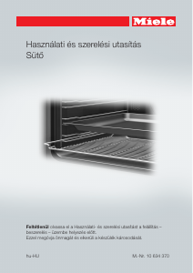 Használati útmutató Miele H 2265 BP Kemence