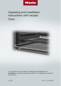 Manual Miele H 2465 B ACTIVE Oven