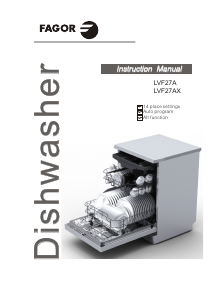 Manual de uso Fagor LVF27AX  Lavavajillas