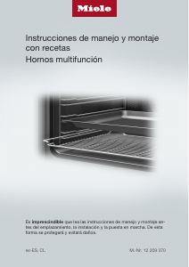 Manuale Miele H 2467 BP ACTIVE Forno