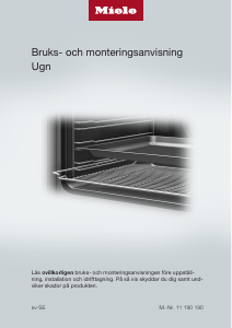 Bruksanvisning Miele H 2567 B Ugn