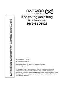 Bedienungsanleitung Exquisit DWD-ELD1422 Waschmaschine