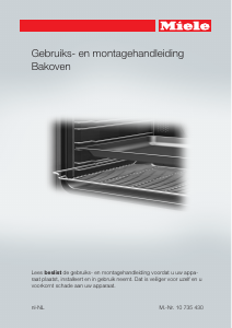 Handleiding Miele H 2601-1 B Oven