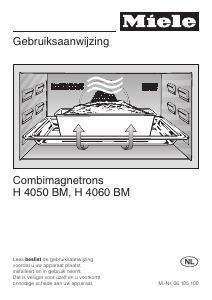 Handleiding Miele H 4050 BM Oven