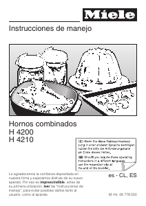 Manual de uso Miele H 4200 B Horno