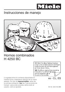 Manual de uso Miele H 4250 B Horno