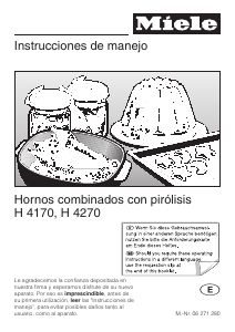 Manual de uso Miele H 4270 BP Horno