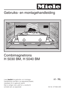 Handleiding Miele H 5030 BM Oven