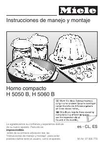 Manual de uso Miele H 5060 B Horno