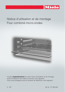 Mode d’emploi Miele H 6100 B Four