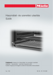 Használati útmutató Miele H 6360 B Kemence