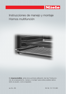 Manual de uso Miele H 6360 B Horno