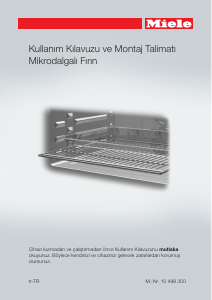 Kullanım kılavuzu Miele H 6401 B Fırın