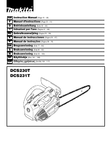 Brugsanvisning Makita CS230TC Kædesav