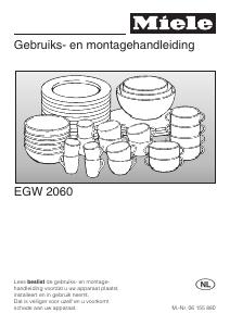 Handleiding Miele EGW 2060 Bordenverwarmer