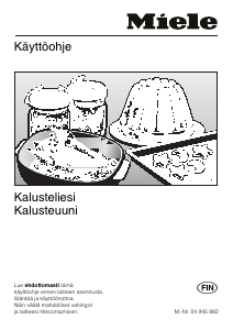 Käyttöohje Miele H 251 B Liesi