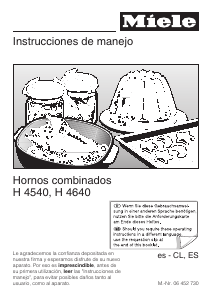 Manual de uso Miele H 4540 B-KAT Cocina