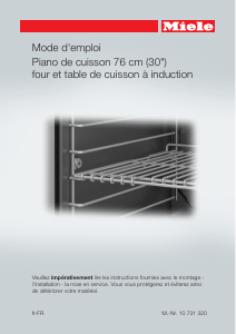 Mode d’emploi Miele HR 1622 Cuisinière
