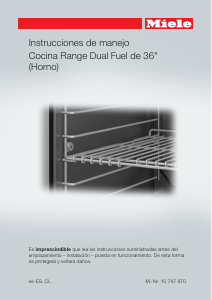 Manual de uso Miele HR 1936 G Cocina