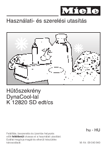 Használati útmutató Miele K 12820 SD Hűtőszekrény