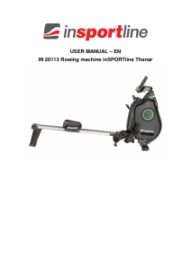 Manual inSPORTline IN 20113 Thenar Rowing Machine