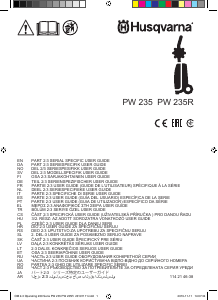 Mode d’emploi Husqvarna PW 235 Nettoyeur haute pression