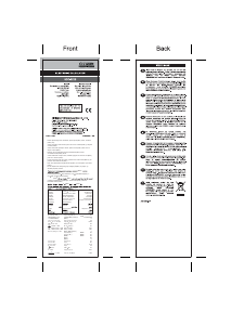 Manual de uso Citizen SDC-022S Calculadora