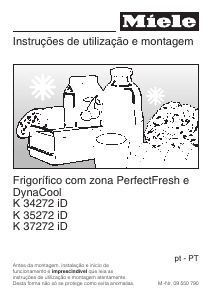 Manual Miele K 37272 iD Frigorífico