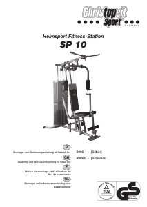 Bedienungsanleitung Christopeit SP 10 Kraftstation