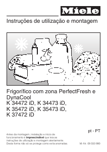 Manual Miele K 37472 iD Frigorífico