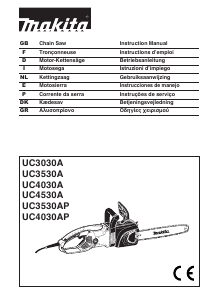 Mode d’emploi Makita UC4030A Tronçonneuse