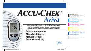 Handleiding Accu-Chek Aviva Bloedglucosemeter