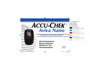 Handleiding Accu-Chek Aviva Nano Bloedglucosemeter