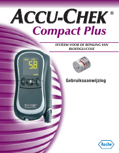 Handleiding Accu-Chek Compact Plus Bloedglucosemeter
