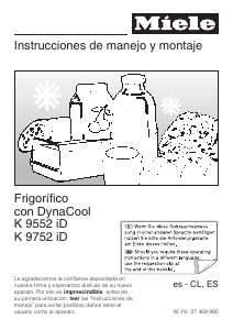 Manual de uso Miele K 9552 iD Refrigerador